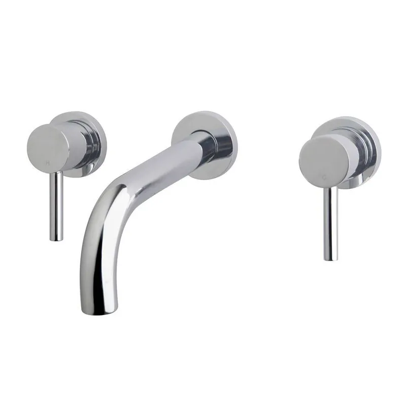 Nu Kopen Amon Round Inbouw Wastafelmengkraan 2 Knops Chroom