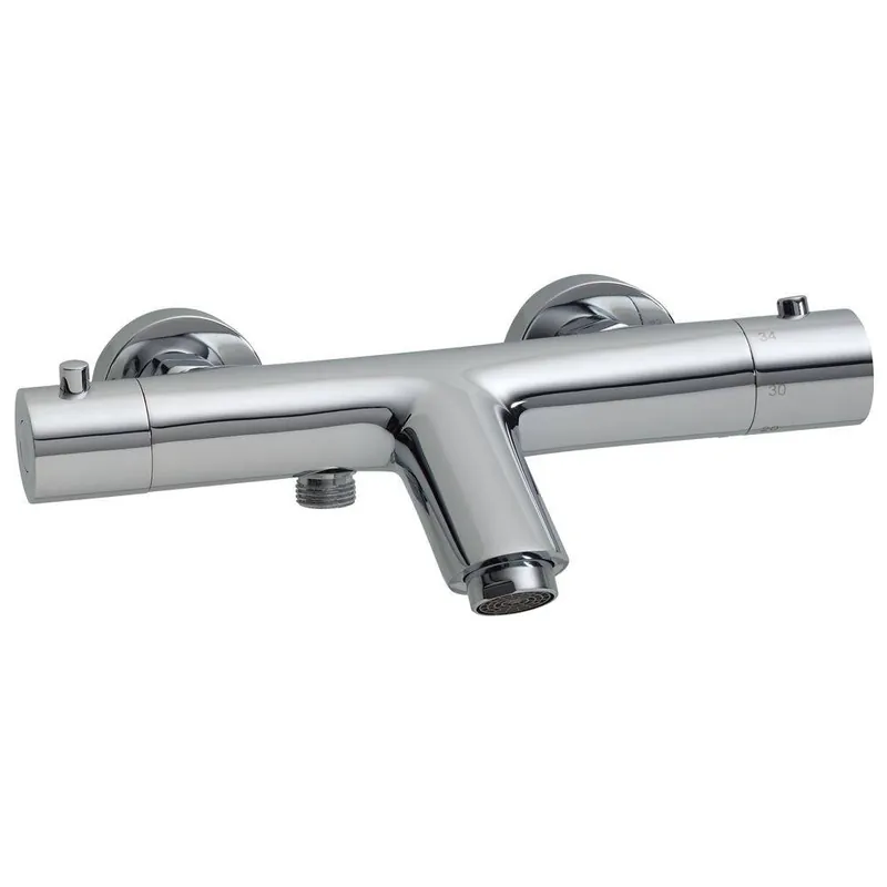 Thermostatische Badmengkraan Hoh 15Cm Chroom Rimini Exclusieve Aanbieding