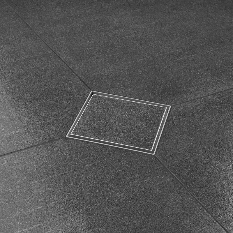 Douchegoot Easy Drain Aqua Quattro Plus 20x20cm rooster Tegel MSI Bestel Nu