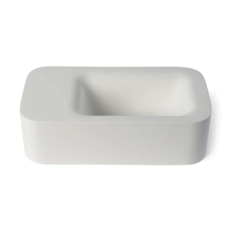 Alleen Vandaag Fontein Luca Sanitair Lea 42x22x12 cm Solid Surface Zonder Kraangat Mat Wit