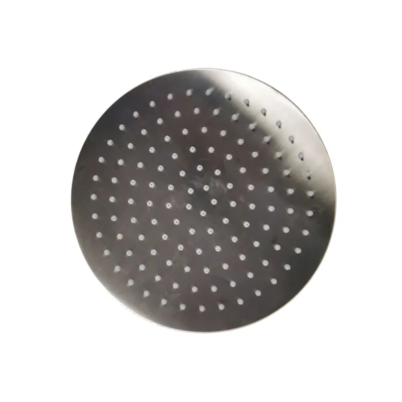 Hoofddouchekop Sanilux Disk Rond 20 cm Gunmetal Lage Prijs