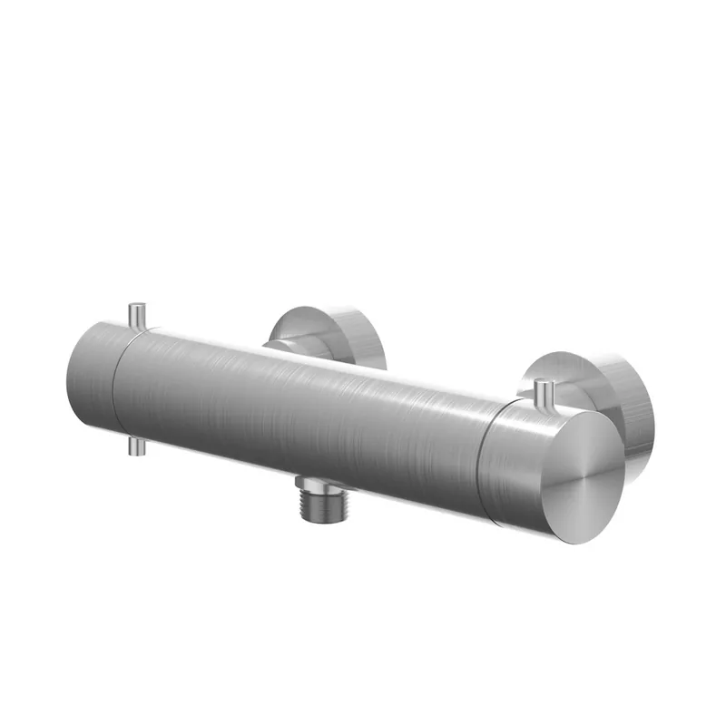 Douchethermostaatkraan IVY Concord Opbouw Cooltouch Geborsteld RVS316 Speciale Aanbieding