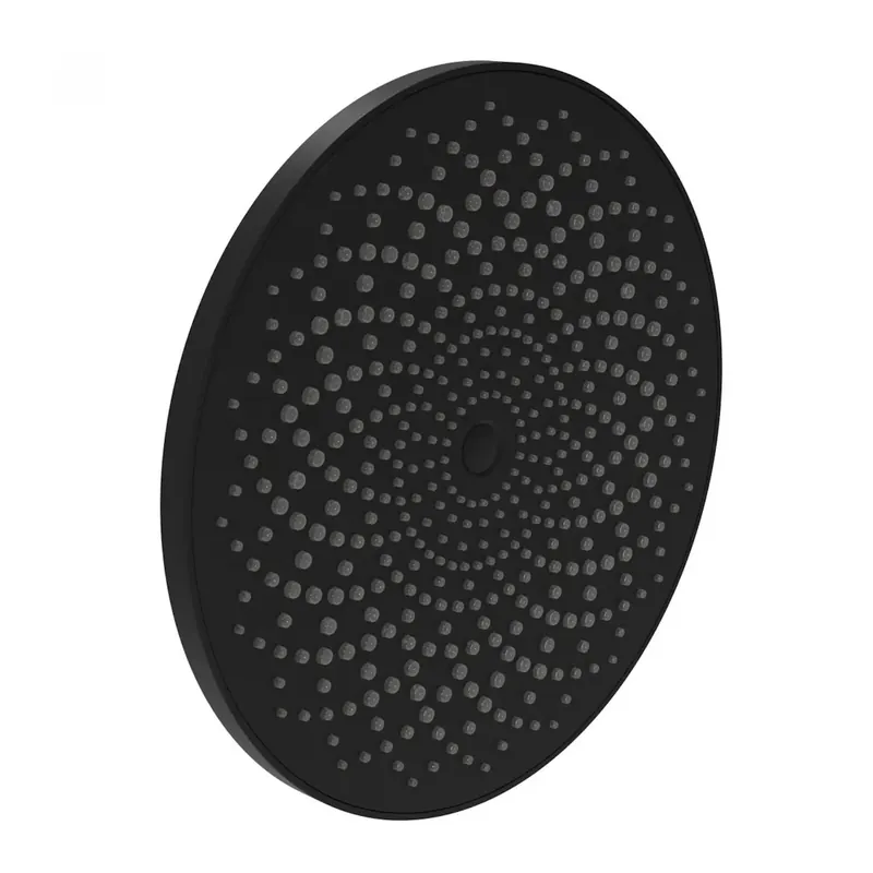 Snelle Levering Hoofdouche Schutte Capri 26 cm Mat Zwart