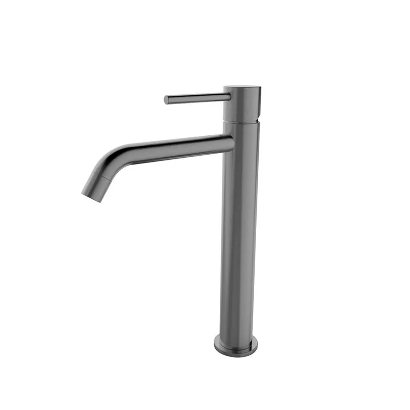 Wastafelmengkraan Hoog BWS Uitloop 19.5 cm 1-hendel Gunmetal Finale Uitverkoop