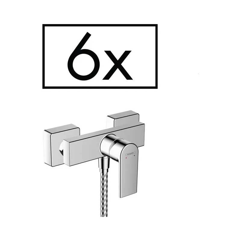 Douchekraan Opbouw HansGrohe Vernis Shape Eengreeps Projecten 6 Stuks Chroom Fabrieksprijs