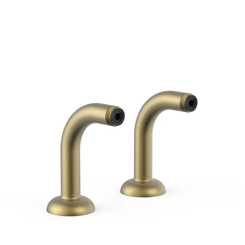 Aanpassingskniestuk Tres Clasic Bad/Douche Met Geluiddemping Verouderd Messing Mat Speciale Aanbieding
