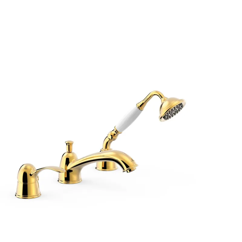 Badrandkraan Tres Clasic Mengkraan Incl. Handdouche Goud Shop Nu