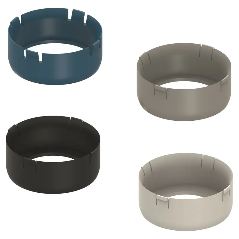 Weekendaanbieding Reduceerringenset TECE Voor Spoelkasten Met Een Inbouwdiepte Tot 8.5cm 4 Stuks