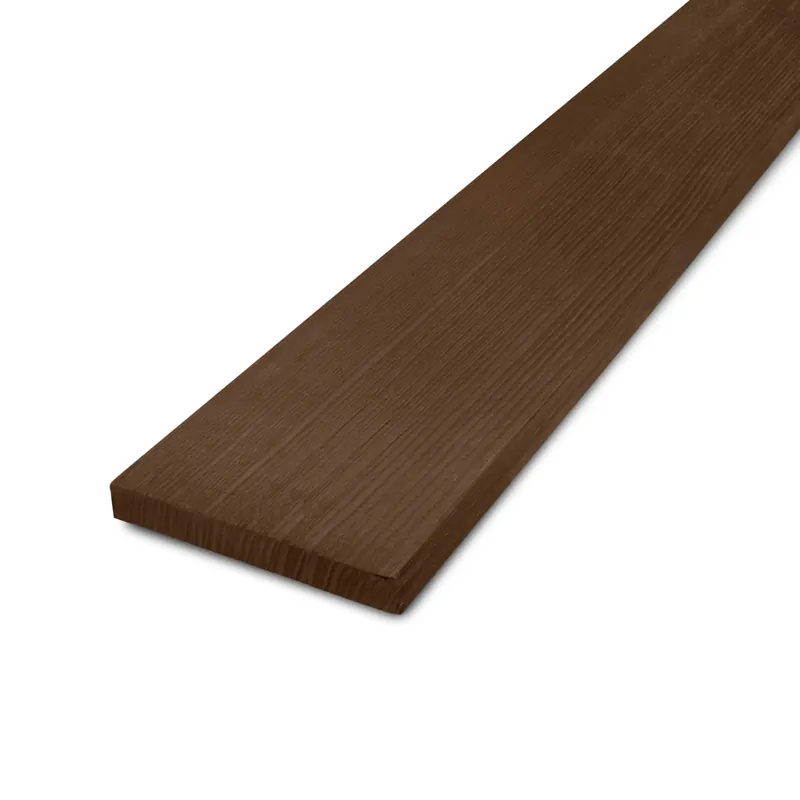 Tijdelijk Beschikbaar thermo - plank Thermo essen plank - 21x140 mm - geschaafd - plank voor buiten - thermisch gemodificeerd essenhout KD 8-12% - Thermo essen plank - 21x140 mm - geschaafd: 460 cm