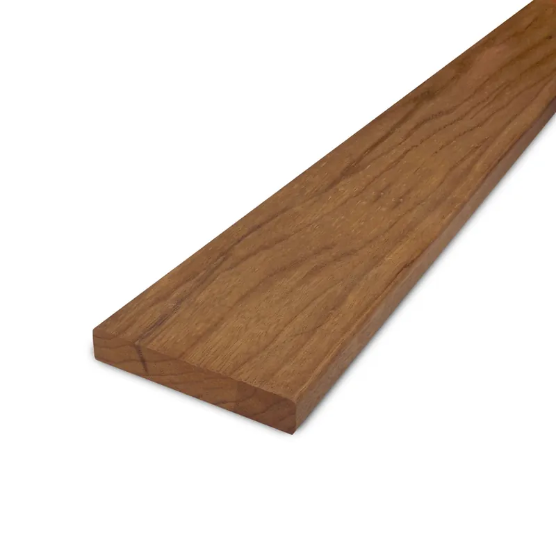 Bestseller thermo - plank Thermo fraké plank - 21x88 mm - geschaafd - plank voor buiten - thermisch gemodificeerd frake hout KD 8-12% - Thermo fraké plank - 21x88 mm - geschaafd: 455 cm