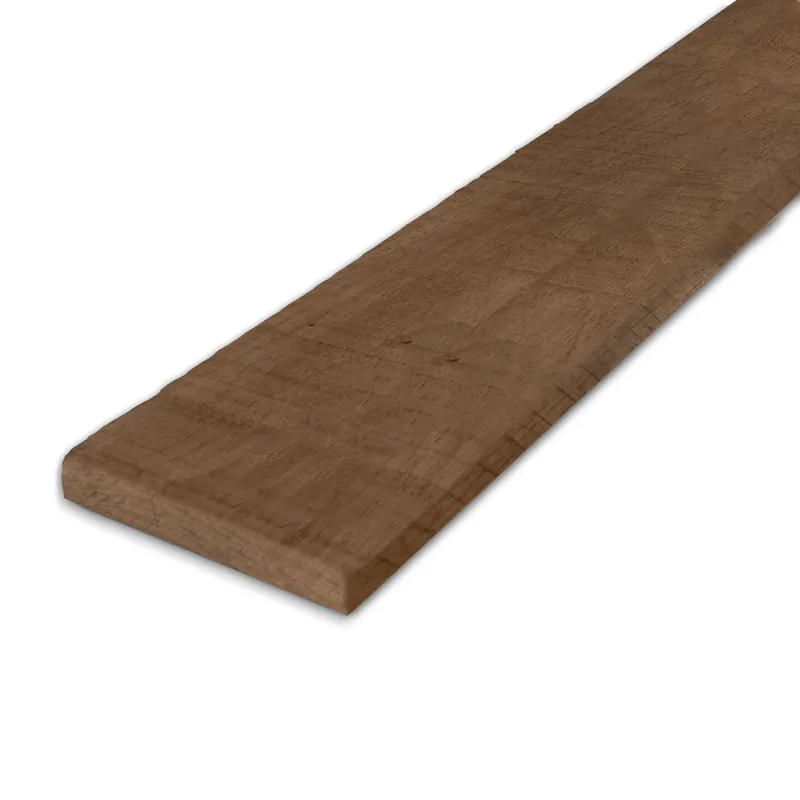 Bestseller thermo - plank Thermo fraké plank - 26x155 mm - fijnbezaagd / ruw - plank voor buiten - thermisch gemodificeerd frake hout KD 8-12% - Thermo fraké plank - 26x155 mm - ruw: 515 cm