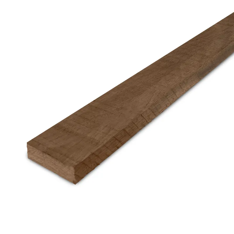 thermo - plank Thermo fraké plank - 26x80 mm - fijnbezaagd / ruw - plank voor buiten - thermisch gemodificeerd frake hout KD 8-12% - Thermo fraké plank - 26x80 mm - ruw: 395 cm Shop Nu