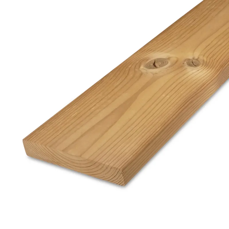 Alleen Vandaag thermo - plank Thermo grenen plank - 28x140 mm - geschaafd - plank voor buiten - thermisch gemodificeerd grenenhout KD 8-12% - Thermo grenen plank - 28x140 mm - geschaafd: 480 cm