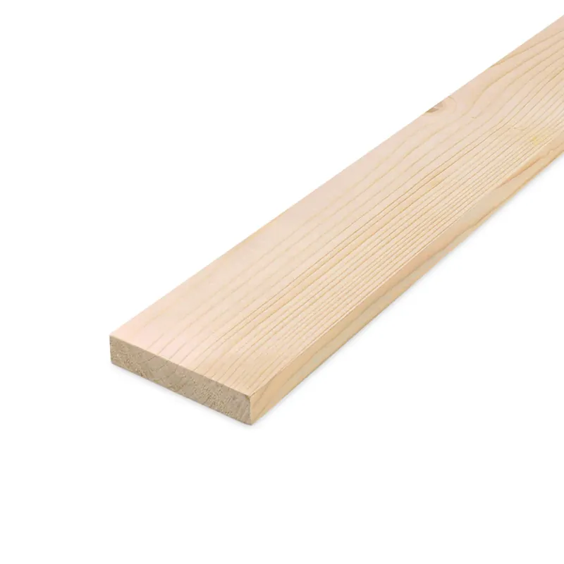 Speciale Aanbieding vuren - plank Vuren plank - 18x95 mm - geschaafd - plank voor binnen - vurenhout KD 18-20% - Vuren plank - 18x95 mm - geschaafd: 420 cm