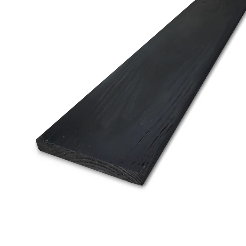 douglas - plank - zwart Zwart geïmpregneerd douglas plank - 22x200 mm - fijnbezaagd / ruw - plank voor buiten - zwart douglashout AD 20-25% - Zwart geïmpregneerd douglas plank - 22x200 mm - ruw: 500 cm Weekendaanbieding