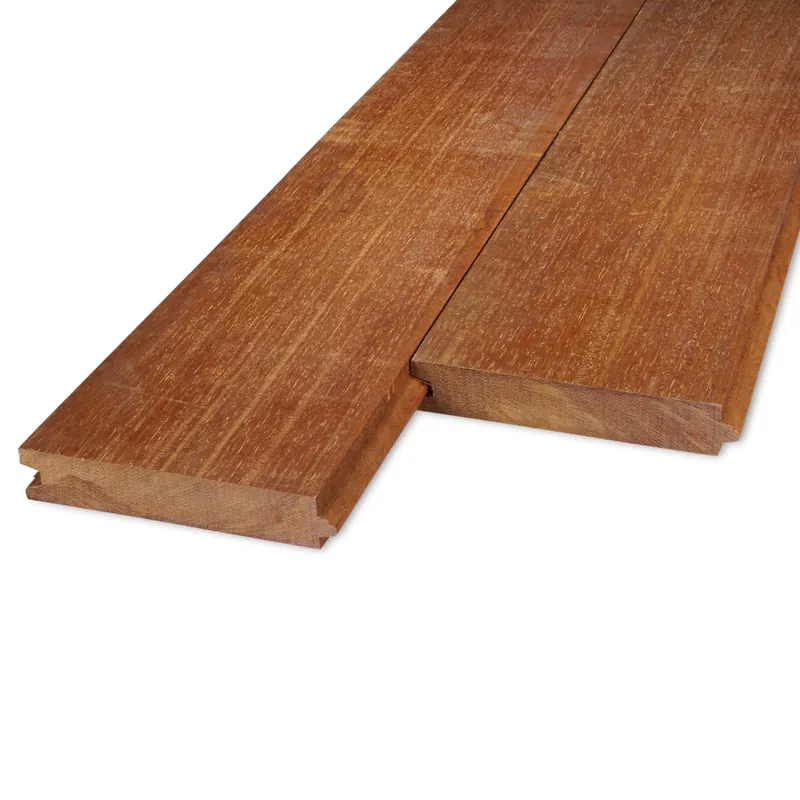 Hete Deal hardhout - damwand Azobé damwand - 30x175 mm - geschaafd - dam wand profiel - azobe hardhout AD 20-25% - Azobé damwand - 30x175 mm - geschaafd: 450 cm