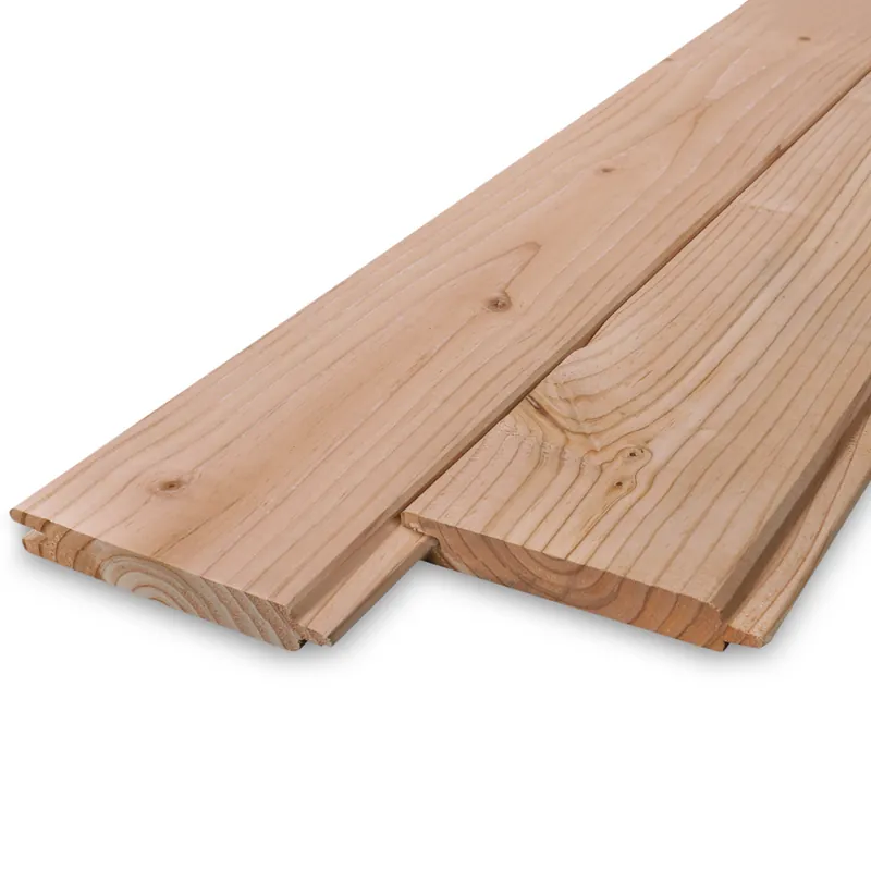 douglas - vellingdeel Douglas blokhutprofiel - 28x185 mm - geschaafd - blokhut plank - douglashout KD 18-20% - Douglas blokhutprofiel - 28x185 mm - geschaafd: 300 cm Hete Deal