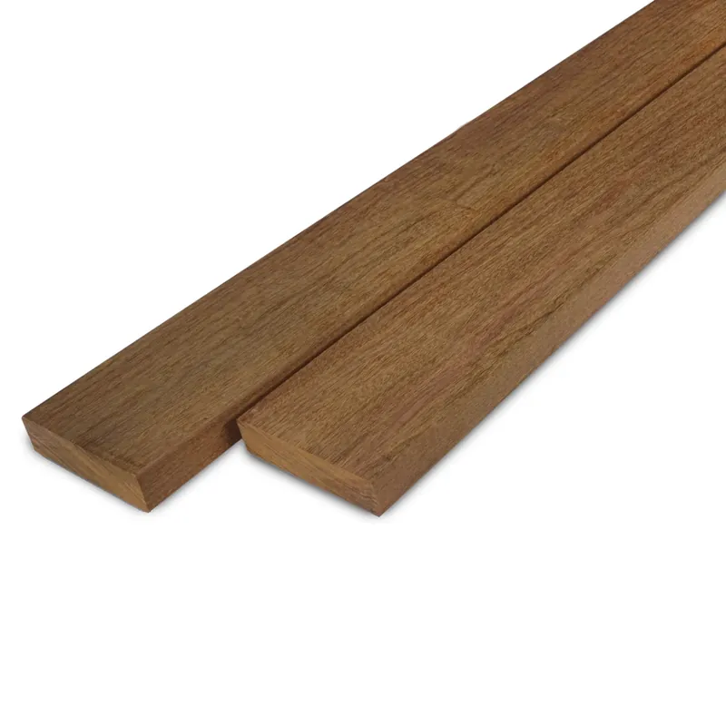 Hoge Kwaliteit hardhout - rabat Ipé rhombus - 21x64 mm - geschaafd - rhombusprofiel - ipe hardhout AD 20-25% - Ipé rhombus - 21x64 mm - geschaafd: 185 cm
