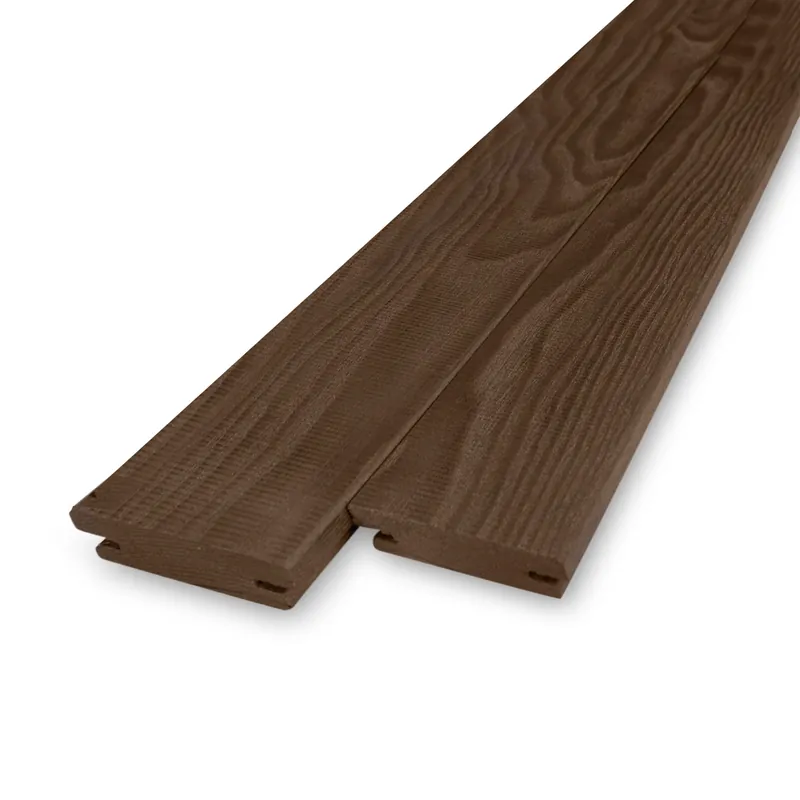 thermo - b-fix Thermo essen B-fix plank - 21x64 mm - geschaafd - B-fix rabat- & vlonderplank - thermisch gemodificeerd essenhout KD 8-12% - Thermo essen B–fix plank - 21x64 mm - geschaafd: 220 cm Shop Nu