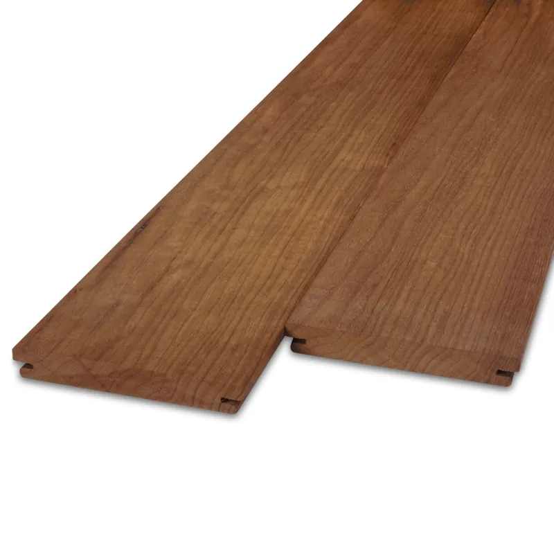 Rechtstreeks Van De Fabrikant thermo - b-fix Thermo fraké B-fix plank - 21x140 mm - geschaafd - B-fix rabat- & vlonderplank - thermisch gemodificeerd frake hout KD 8-12% - Thermo fraké B–fix plank - 21x140 mm - geschaafd: 245 cm