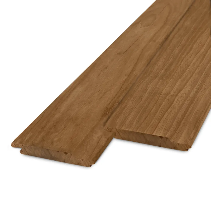 Flitsaanbieding thermo - rabat Thermo fraké channelsiding - 21x115 mm - geschaafd - channel siding - thermisch gemodificeerd frake hout KD 8-12% - Thermo fraké channelsiding - 21x115 mm - geschaafd: 275 cm