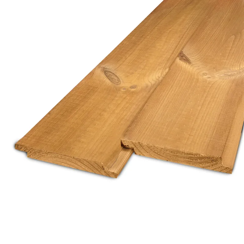 Beperkt Aanbod thermo - rabat Thermo grenen sponningplank - 21x130 mm - geschaafd - shiplap - thermisch gemodificeerd grenenhout KD 8-12% - Thermo grenen sponningplank - 21x130 mm - geschaafd: 300 cm