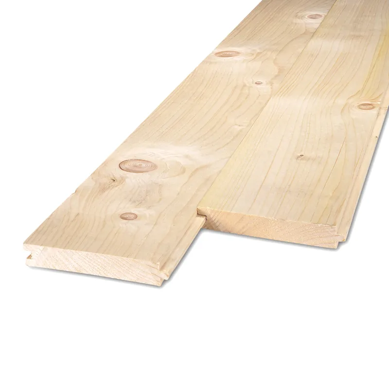 vuren - rabat Vuren mes en groef plank - 25x113 mm - geschaafd - veer & groef rabat - vurenhout KD 18-20% - Vuren mes en groef plank - 25x113 mm - geschaafd: 450 cm Voordeelprijs