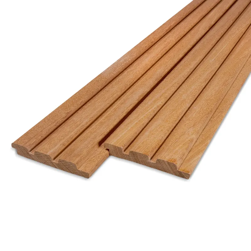 hardhout - rabat Bangkirai Deens rabat - 22x135 mm - geschaafd - deensrabat - bankirai hardhout KD 18-20% - Bangkirai Deens rabat - 22x135 mm - geschaafd: 305 cm Goedkoop