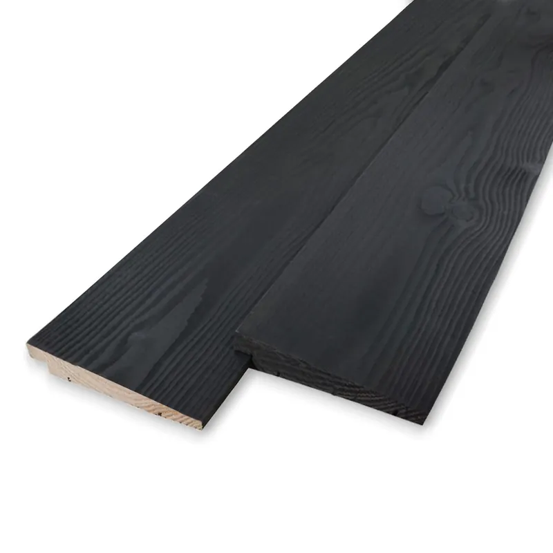 Lage Kosten douglas - rabat - zwart Zwart geïmpregneerd douglas Zweeds rabat - 11-22x180 mm - zichtzijde fijnbezaagd / ruw - potdeksel plank - zwart douglashout KD 18-20% - Zwart geïmpregneerd douglas Zweeds rabat - 11–22x180 mm - ruwe zichtzijde: 300 cm
