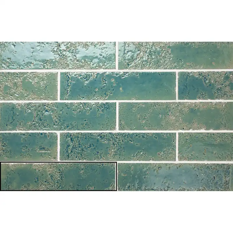 Wandtegel Stardos Pukka 6,4x26 cm Teal Blue (Prijs per M2) Rechtstreeks Van De Fabrikant
