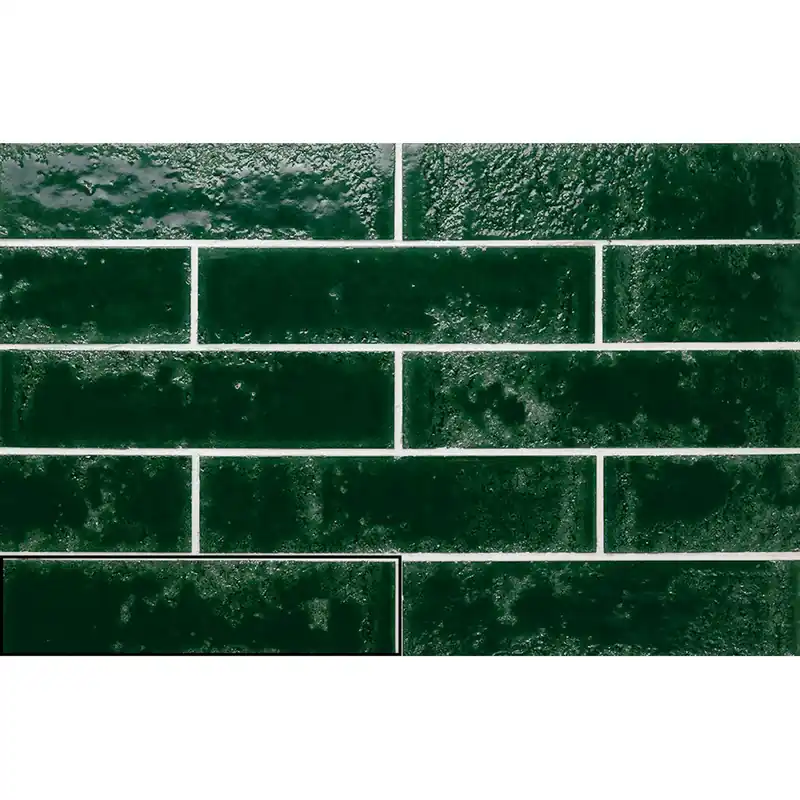 Wandtegel Stardos Pukka 6,4x26 cm Basil Green (Prijs per M2) Betrouwbaar