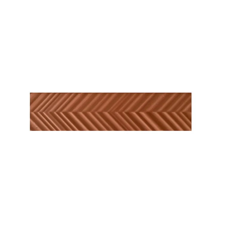 Wandtegel JOS. Dust 5X20 cm 9mm Terrae Mat Chevron (Prijs per M2) Gratis Retour