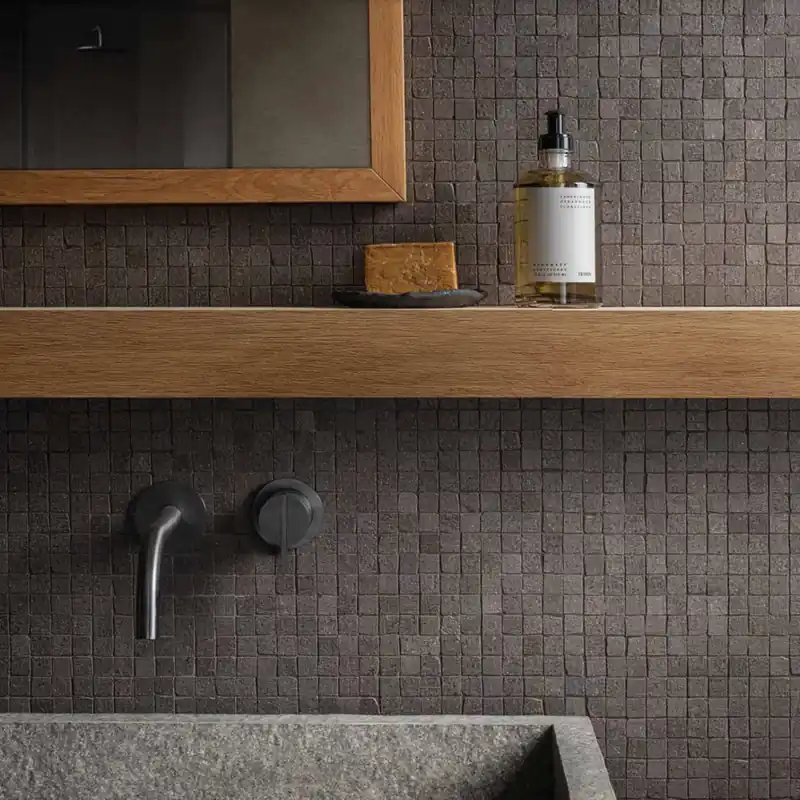 Mozaiek Kronos Terra Crea Corda 30x30 cm Grijs (Prijs per 0,45 M2) Meest Verkocht