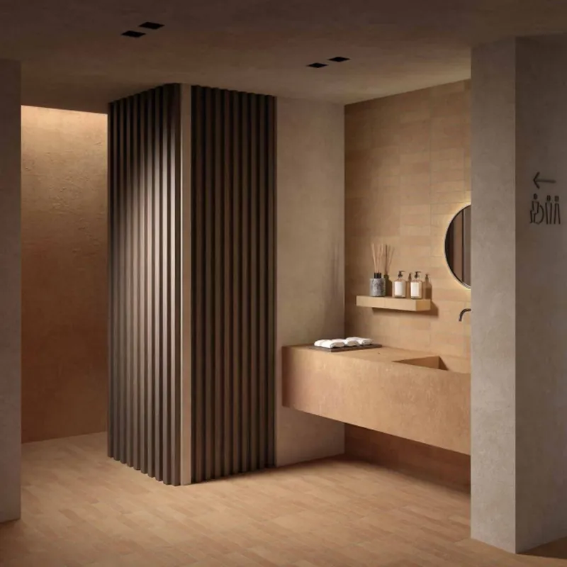 Vloer- en Wandtegel Kronos Terra Crea Mattone 60x60 cm Gerectificeerd Bruin (Doosinhoud 1,08 m2) (prijs per m2) Direct Beschikbaar