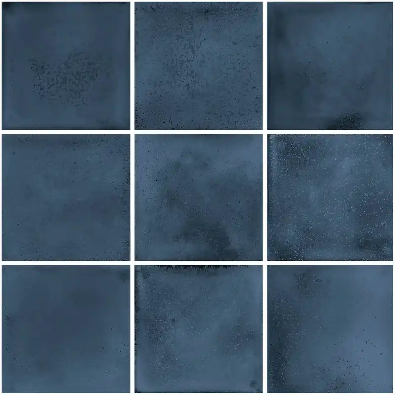 Populair Mozaiek Tegel Kasba 29,7x29,7 cm Mat Indigo (Prijs per 1,00 M2)