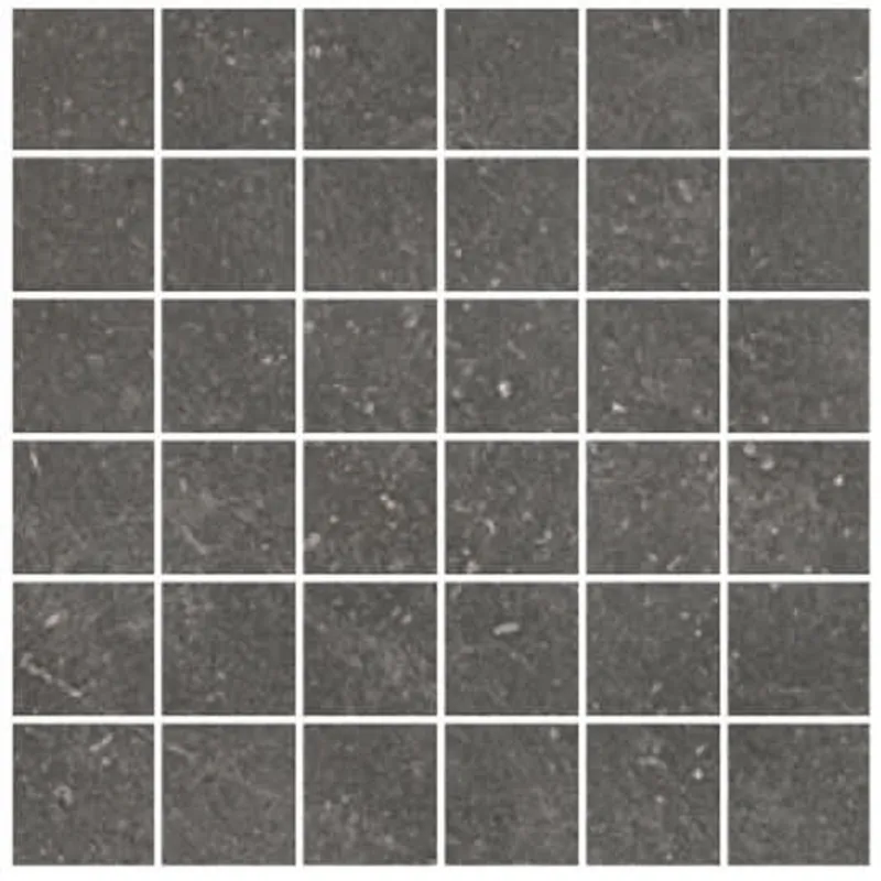 Hoge Kwaliteit Wandtegel Serenissima Promenade Mozaiek 30x30 cm Mat Ebano (Prijs per 5 Stuks)