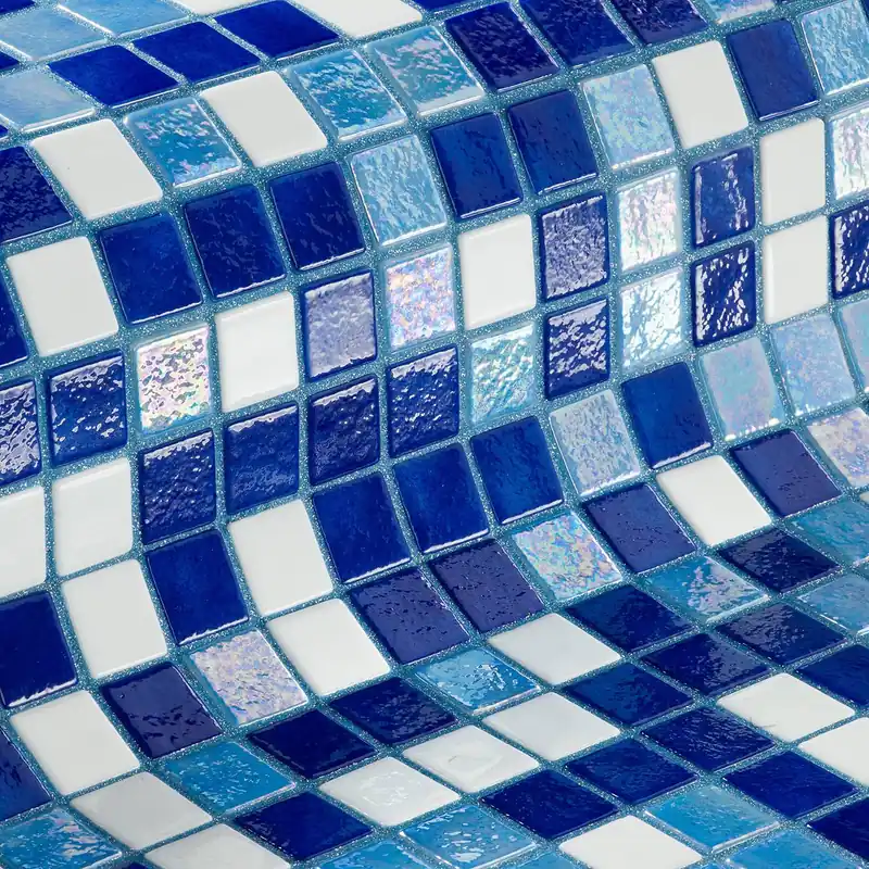 Weekendaanbieding Mozaiek Ezarri Iris Oasis 2,5x2,5 cm (Prijs per 2,00 M2)