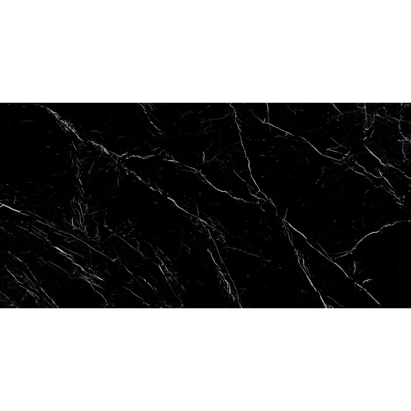 XL Vloertegel Energieker Ekxtreme Levigato Marquina Black Glans Zwart 120x280 cm (prijs per tegel) Koopje