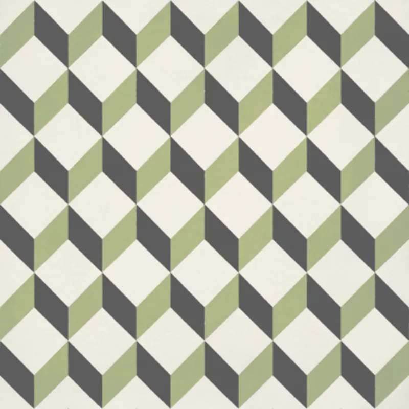 Portugese Vloertegel Jos Hidro Upsidedown Lime 19.7x19.7 cm (prijs per m2) Favoriet