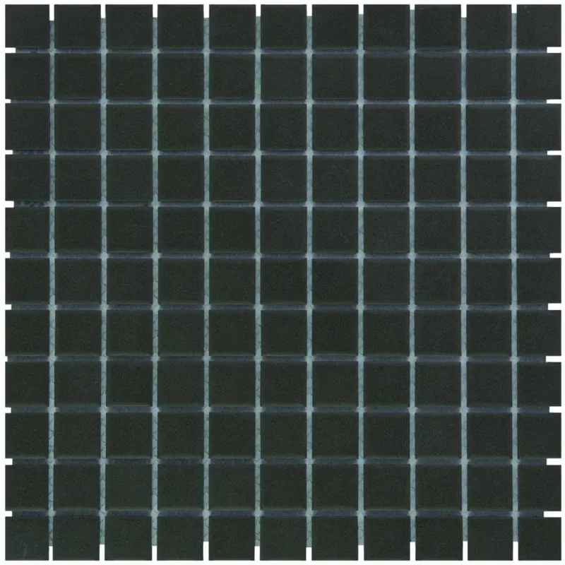 Mozaïek London 30x30 cm Onverglaasd Porselein, Mat Antislip En Zwart (Prijs Per m2) Koopje