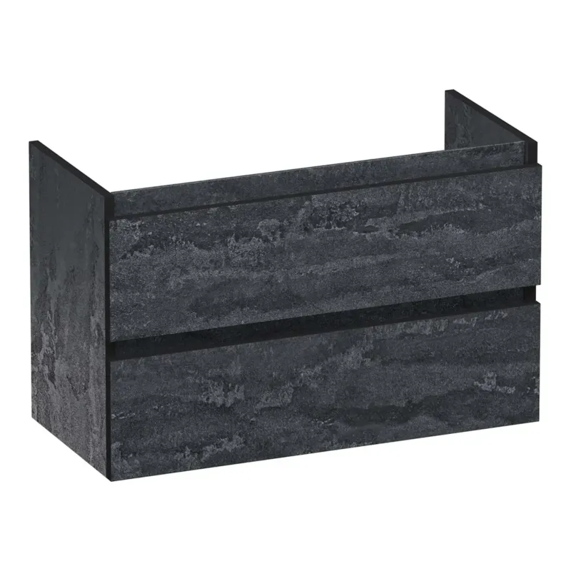 Brauer Joy Edge onderkast ondiep 80cm met 2 softclose lades damascus Veilige Betaling