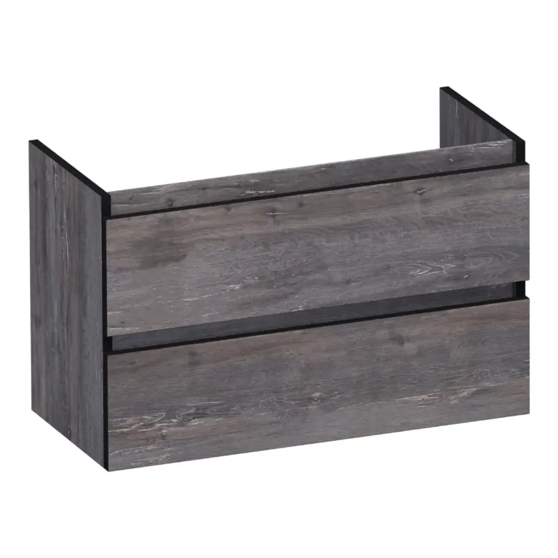 Hete Deal Brauer Joy Edge onderkast ondiep 80cm met 2 softclose lades driftwood