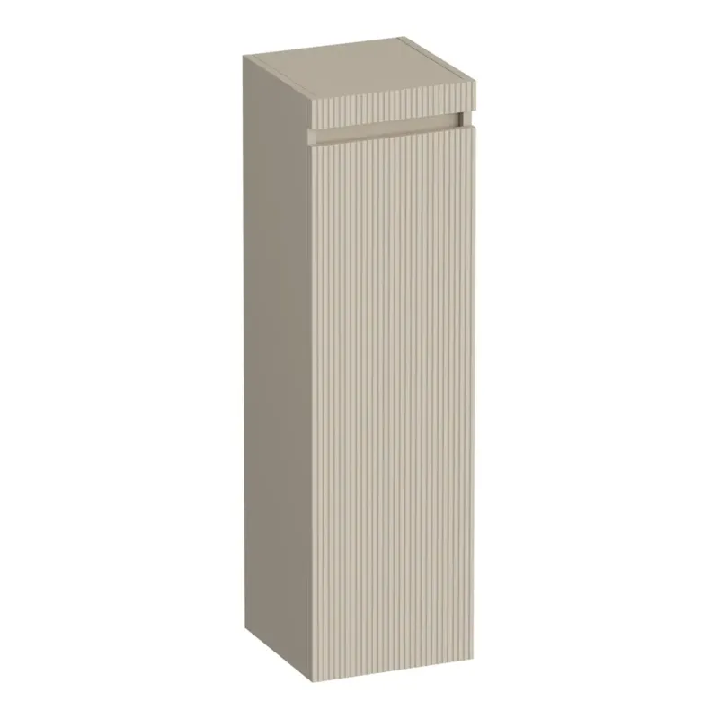 Gratis Retour Brauer Joy Wavy kolomkast ribbelfront 120cm linksdraaiend beige mat