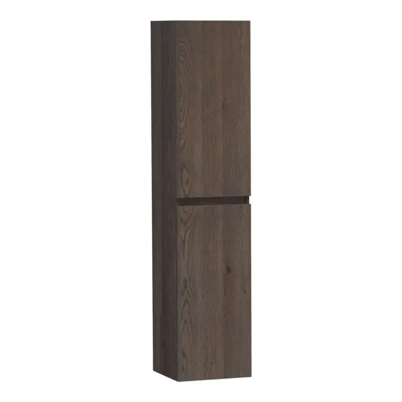 Shop Nu Brauer Joy kolomkast 160cm lamellen eiken zwart