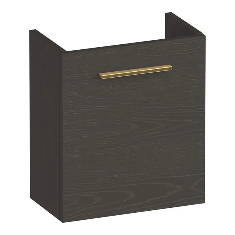 Beperkte Voorraad Brauer Trust fonteinkast 40cm linksdraaiend timber anthracite