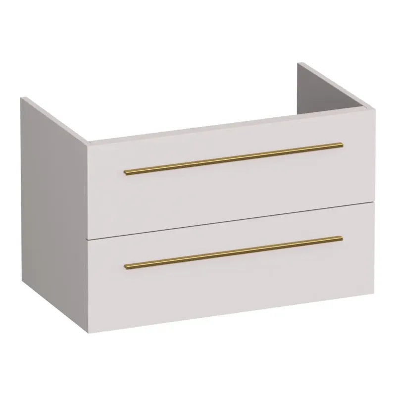 Actieprijs Brauer Trust onderkast 80cm met 2 softclose lades zand mat