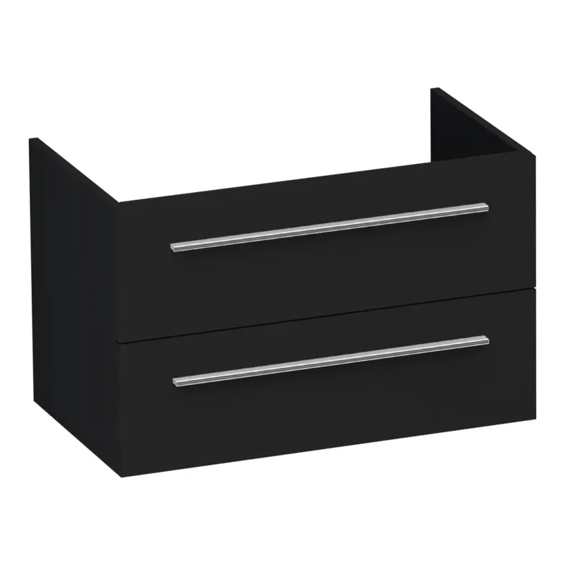 Voordeelprijs Brauer Trust onderkast 80cm met 2 softclose lades zwart mat