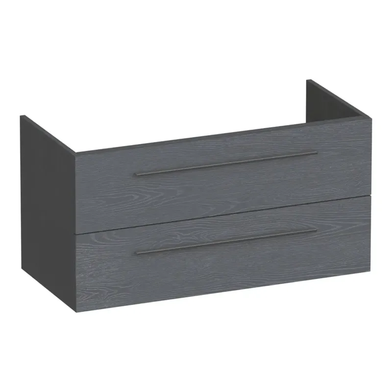 Snelle Levering Brauer Trust onderkast 100cm met 2 softclose lades timber grey