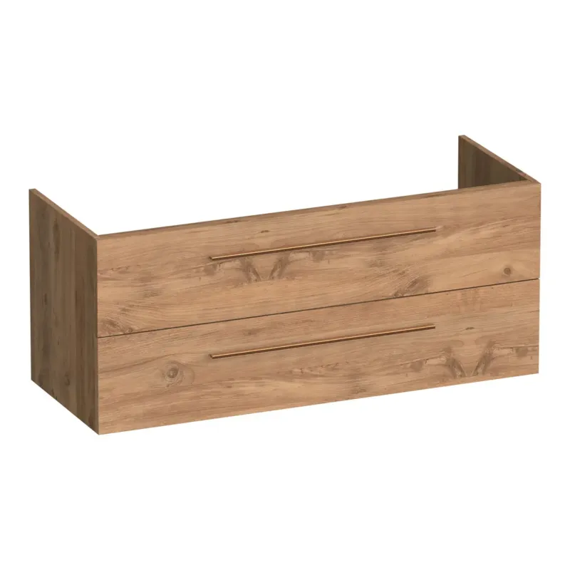 Betrouwbaar Brauer Trust onderkast 120cm met 2 softclose lades en 1 sifon uitsparing chateau