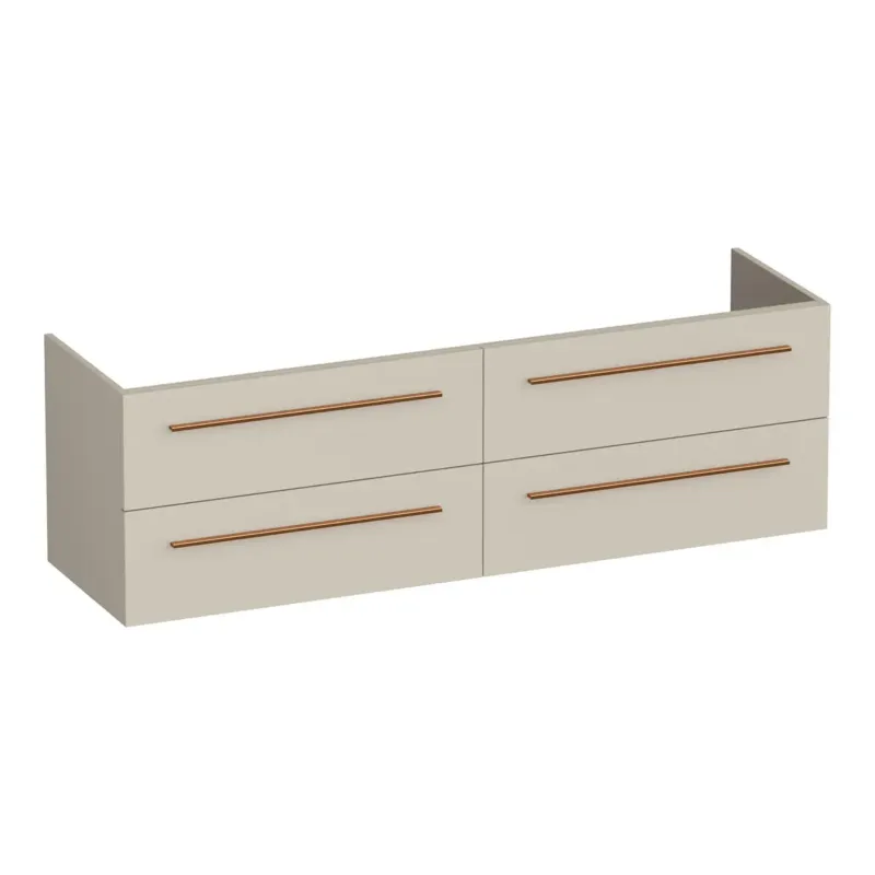 Aanbieding Brauer Trust onderkast 160cm met 4 softclose lades beige mat